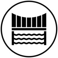 Bridge Icon Style vector