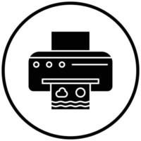 Printer Icon Style vector