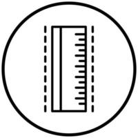 Ruler Icon Style vector