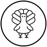 Turkey Icon Style vector