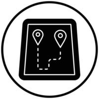 Map Icon Style vector