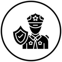 Security Control Icon Style vector