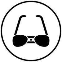 Smart Glasses Icon Style vector