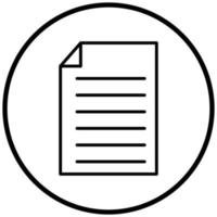 Paper Icon Style vector