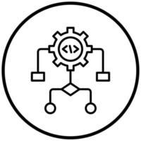 Workflow Icon Style vector