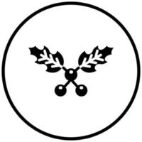 Mistletoe Icon Style vector