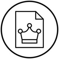 Premium Content Icon Style vector