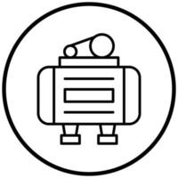 Compressor Icon Style vector