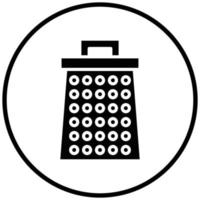Cheese Grater Icon Style vector