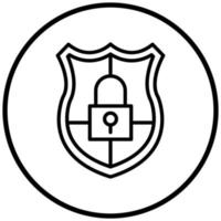 Security Icon Style vector