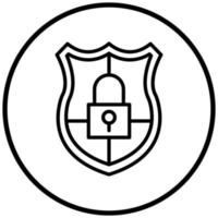 Security Icon Style vector