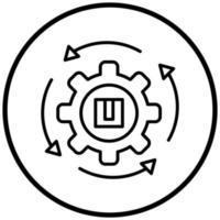 Automation Icon Style vector