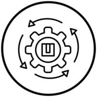 Automation Icon Style vector