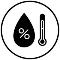 Humidity Icon Style vector