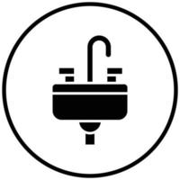 Sink Icon Style vector