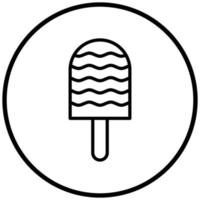 Popsicle Icon Style vector