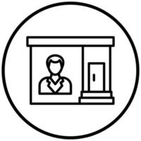 Agent Icon Style vector