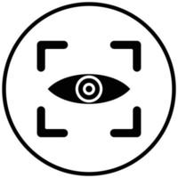 Vision Icon Style vector