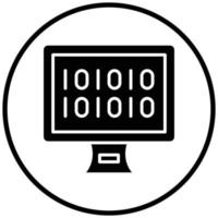 Binary Icon Style vector
