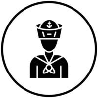 Sailor Icon Style vector