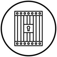 Jail Icon Style vector