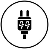 Power Plug Icon Style vector