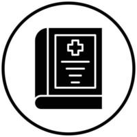 Medical Book Icon Style vector