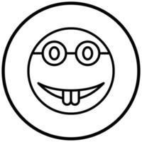 Nerd Icon Style vector