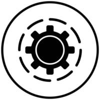 Cogwheel Icon Style vector