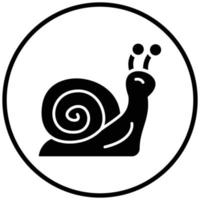 Snail Icon Style vector