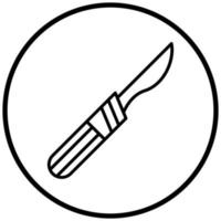 Scalpel Icon Style vector