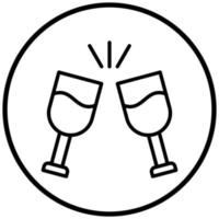 Cheers Icon Style vector