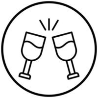 Cheers Icon Style vector