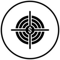 Target Icon Style vector