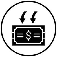 Cashback Icon Style vector