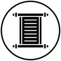 Scroll Icon Style vector
