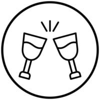 Cheers Icon Style vector