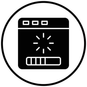 Web Loading Icon Style vector