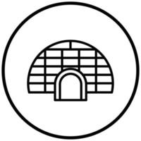 Igloo Icon Style vector