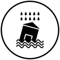 Flood Icon Style vector
