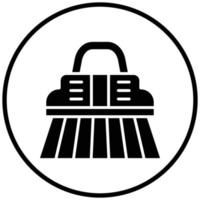Cleaning Brush Icon Style vector