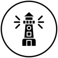 Lighthouse Icon Style vector