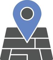 Location Icon Style vector