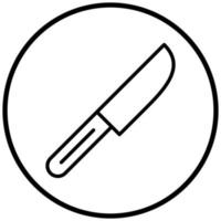 Knife Icon Style vector