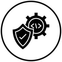 Security System Icon Style vector