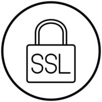 Ssl Icon Style vector