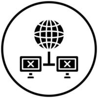 Connection Lost Icon Style vector