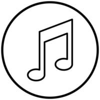 Music Icon Style vector