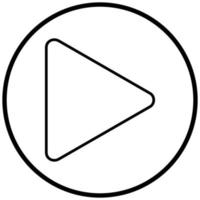 Play Icon Style vector