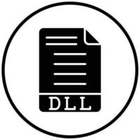 DLL Icon Style vector